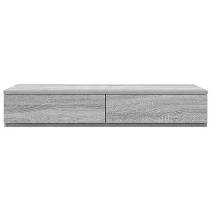 Bettschubladen Grau Sonoma 100 x 36.5 x 16.5 cm Holzwerkstoff