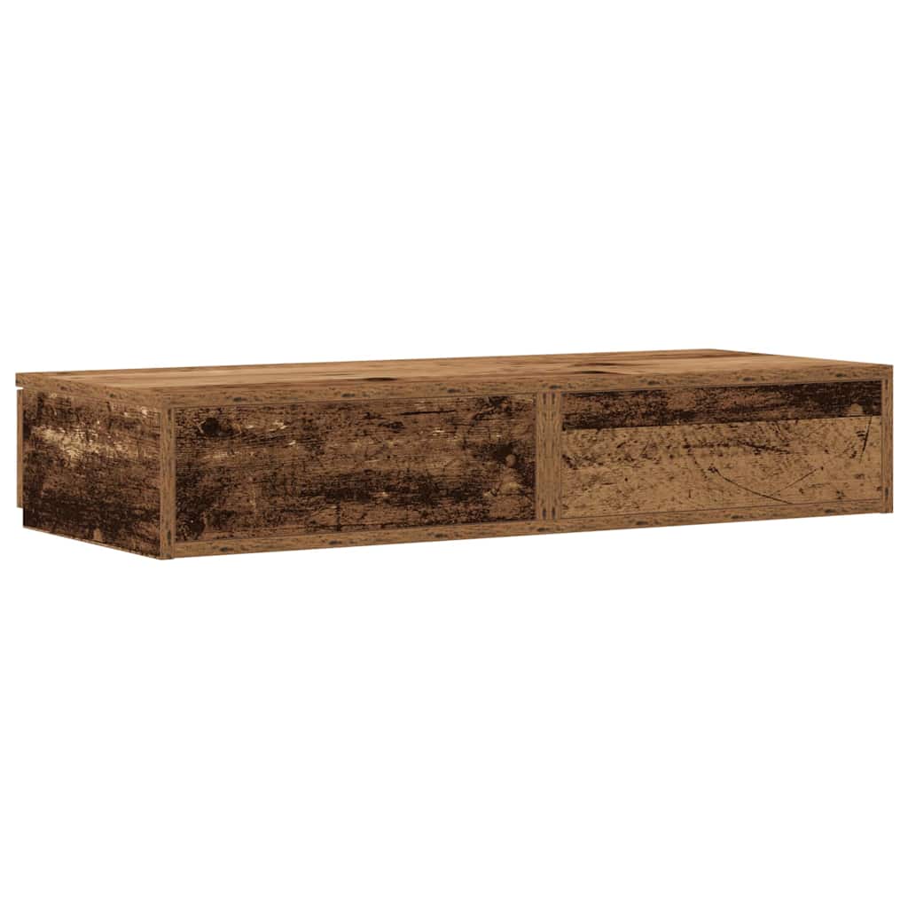 Bettschubladen Altholz 100 x 36.5 x 16.5 cm Holzwerkstoff