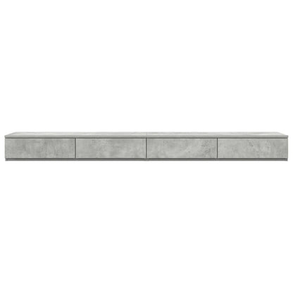 Bettschubladen Betongrau 200 x 36.5 x 16.5 cm Holzwerkstoff