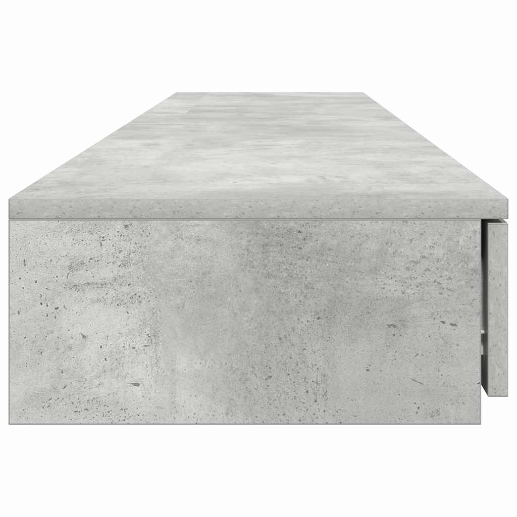Bettschubladen Betongrau 200 x 36.5 x 16.5 cm Holzwerkstoff