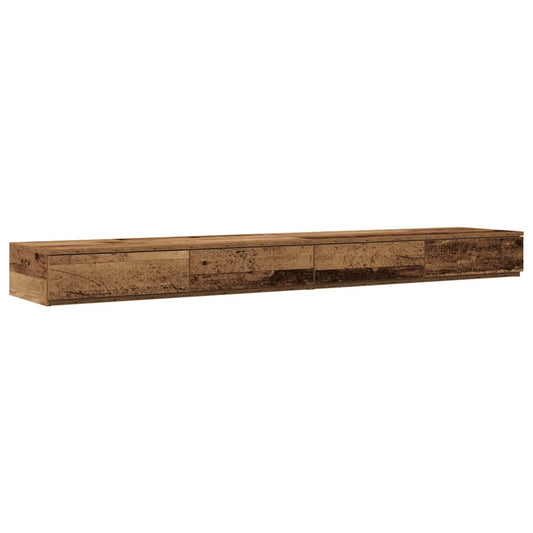 Bettschubladen Altholz 200 x 36.5 x 16.5 cm Holzwerkstoff