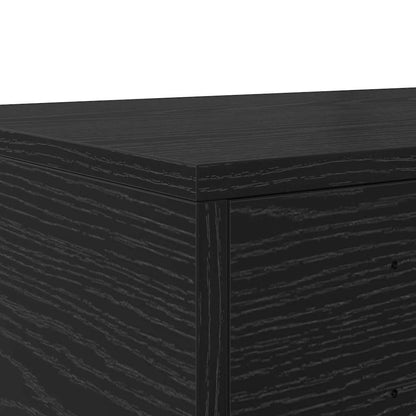 Bettschubladen Schwarze Eiche 80 x 36.5 x 16.5 cm Holzwerkstoff