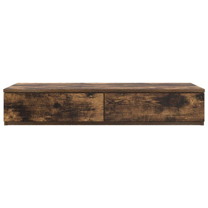Bettschubladen Räuchereiche 80 x 36.5 x 16.5 cm Holzwerkstoff