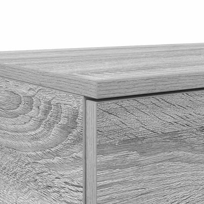Bettschubladen Grau Sonoma 80 x 36.5 x 16.5 cm Holzwerkstoff