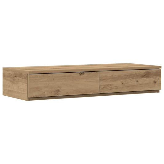 Bettschubladen Eiche handwerklich 80 x 36.5 x 16.5 cm
