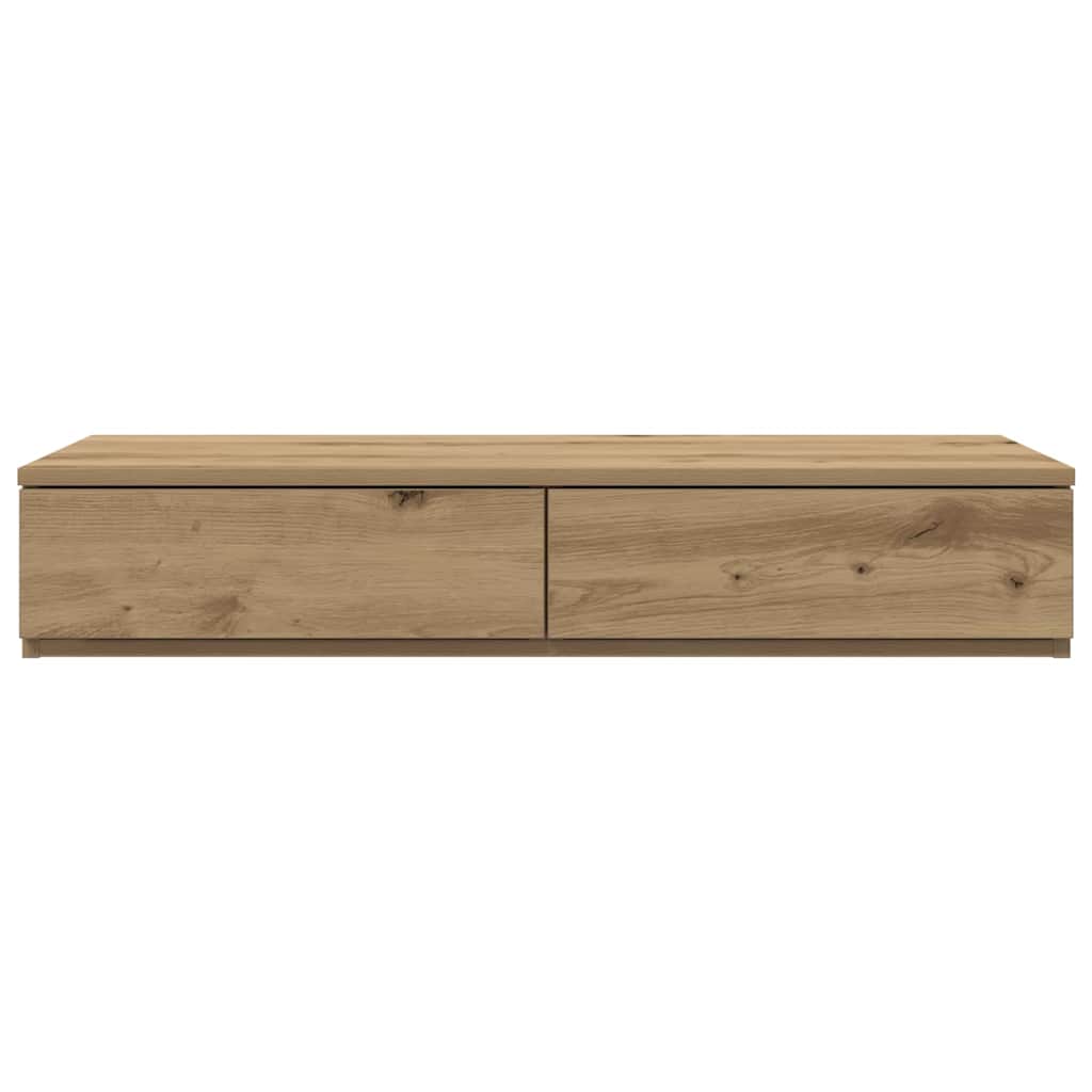 Bettschubladen Eiche handwerklich 80 x 36.5 x 16.5 cm