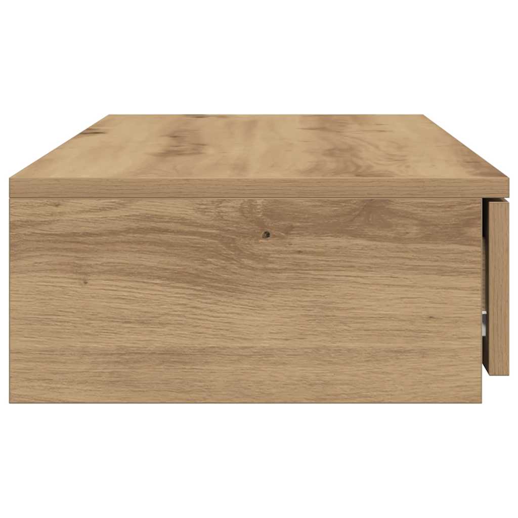 Bettschubladen Eiche handwerklich 80 x 36.5 x 16.5 cm