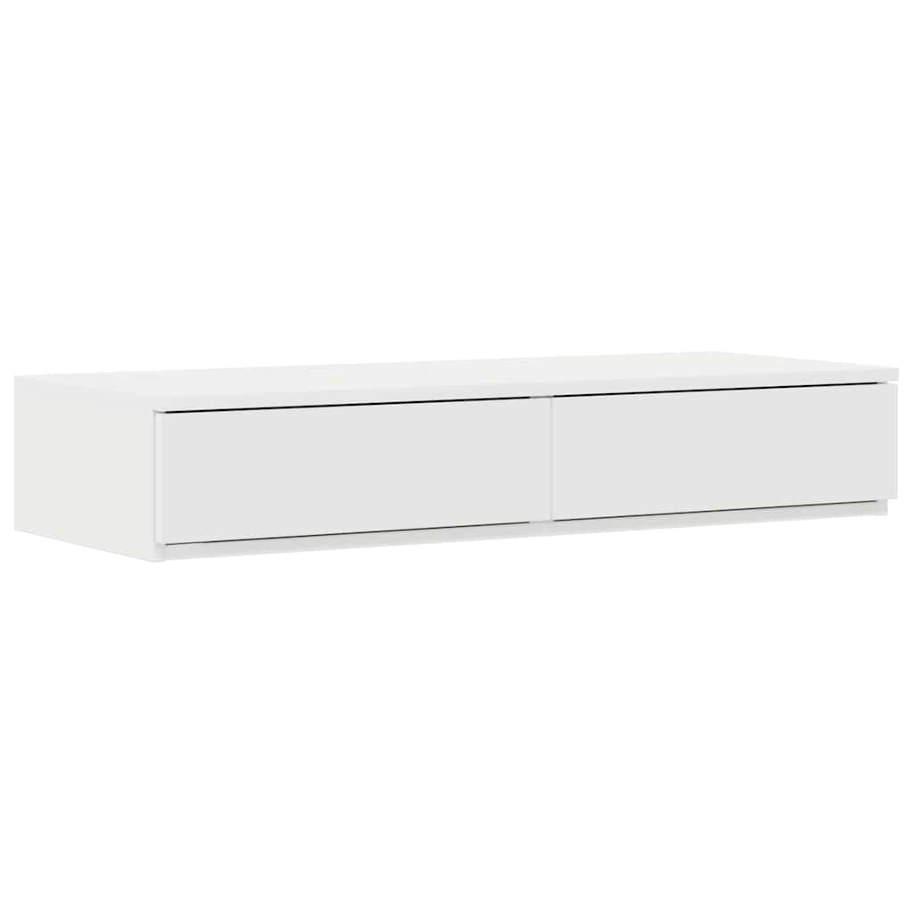 Bettschubladen Weiß 90 x 36.5 x 16.5 cm Holzwerkstoff