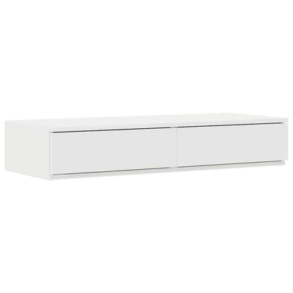Bettschubladen Weiß 90 x 36.5 x 16.5 cm Holzwerkstoff