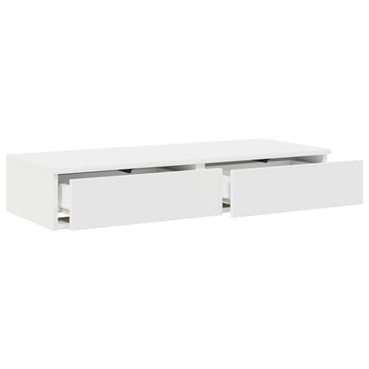 Bettschubladen Weiß 90 x 36.5 x 16.5 cm Holzwerkstoff