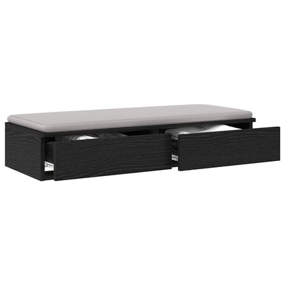 Bettschubladen Schwarze Eiche 90 x 36.5 x 16.5 cm Holzwerkstoff