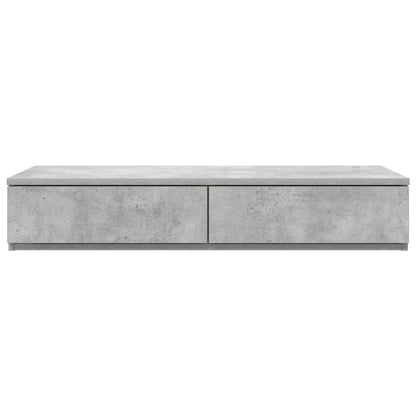 Bettschubladen Betongrau 90 x 36.5 x 16.5 cm Holzwerkstoff
