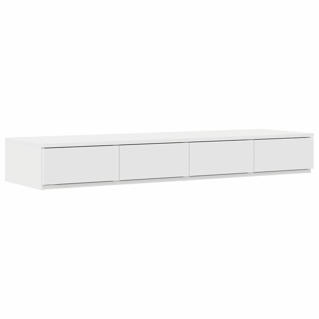 Bettschubladen Weiß 120 x 36.5 x 16.5 cm Holzwerkstoff