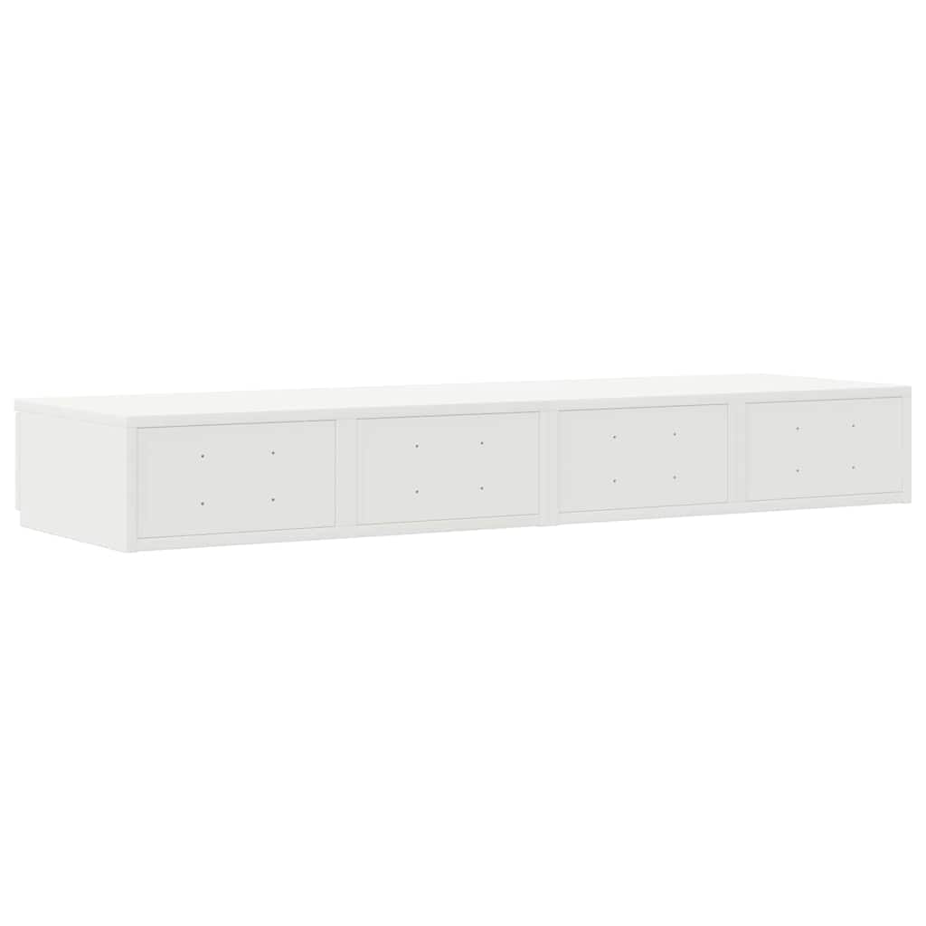 Bettschubladen Weiß 120 x 36.5 x 16.5 cm Holzwerkstoff