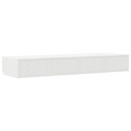 Bettschubladen Weiß 120 x 36.5 x 16.5 cm Holzwerkstoff