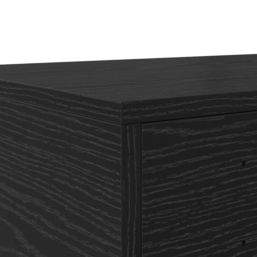 Bettschubladen Schwarze Eiche 120 x 36.5 x 16.5 cm