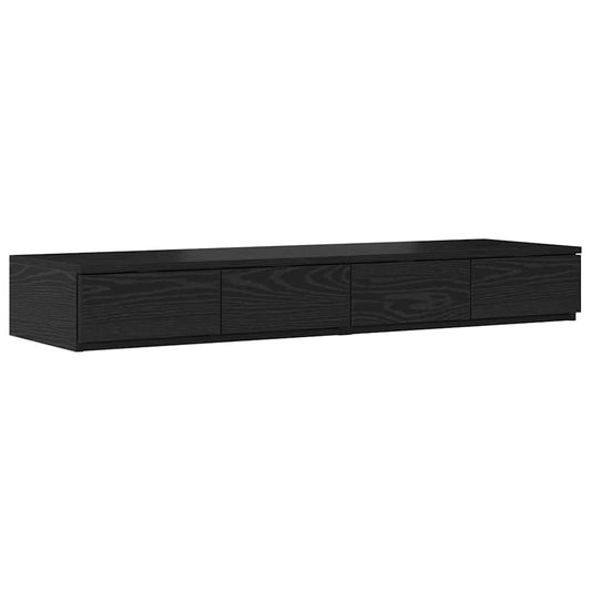 Bettschubladen Schwarze Eiche 120 x 36.5 x 16.5 cm