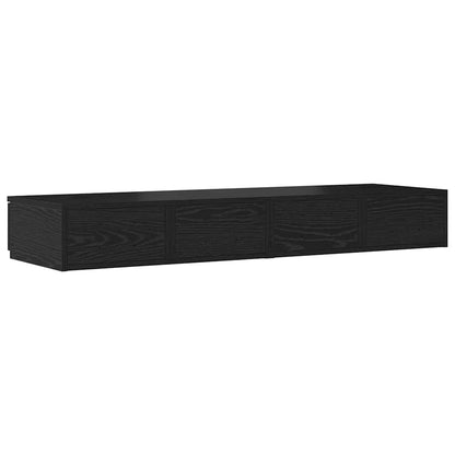 Bettschubladen Schwarze Eiche 120 x 36.5 x 16.5 cm