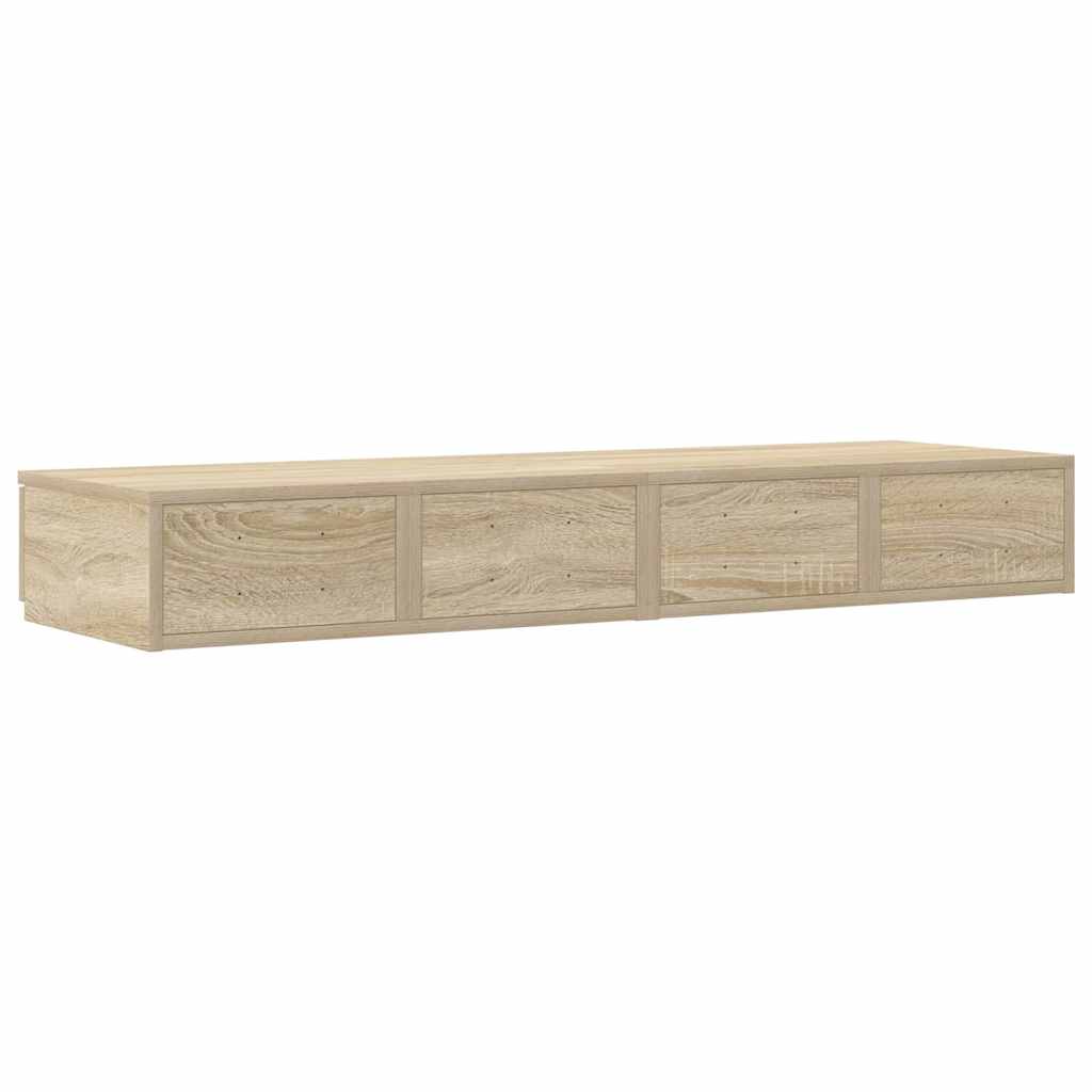 Bettschubladen Sonoma-Eiche 120 x 36.5 x 16.5 cm Holzwerkstoff