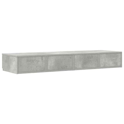 Bettschubladen Betongrau 120 x 36.5 x 16.5 cm Holzwerkstoff