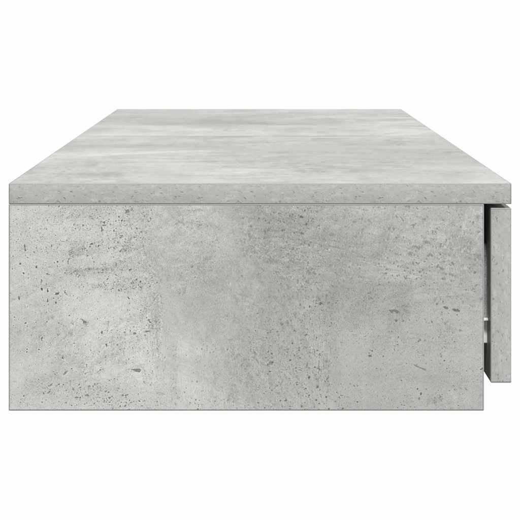 Bettschubladen Betongrau 120 x 36.5 x 16.5 cm Holzwerkstoff