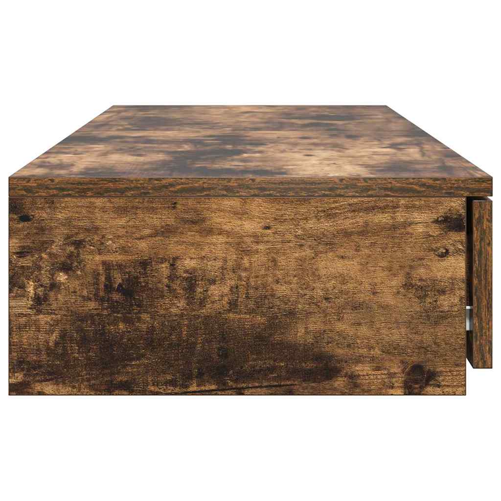Bettschubladen Räuchereiche 120 x 36.5 x 16.5 cm Holzwerkstoff