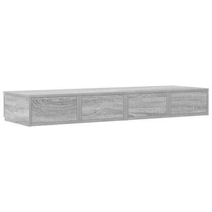 Bettschubladen Grau Sonoma 120 x 36.5 x 16.5 cm Holzwerkstoff