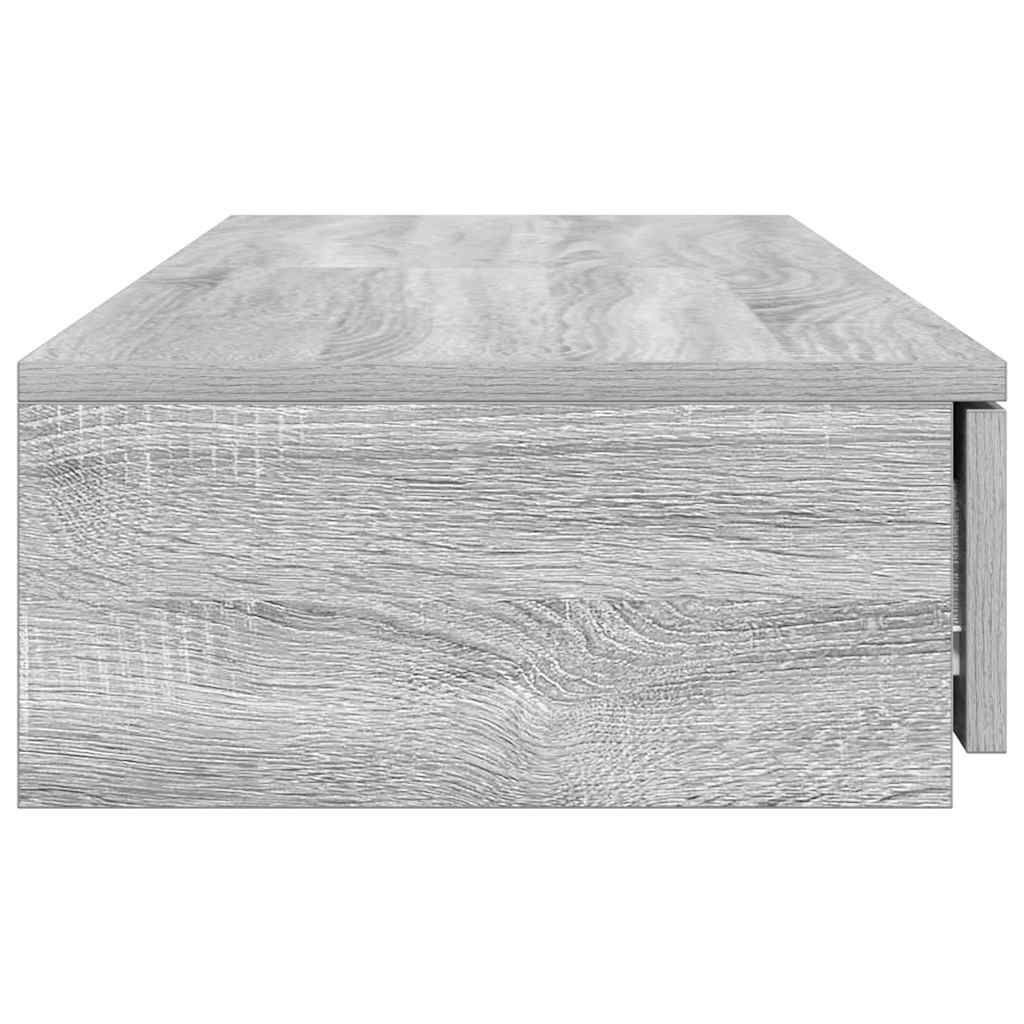 Bettschubladen Grau Sonoma 120 x 36.5 x 16.5 cm Holzwerkstoff