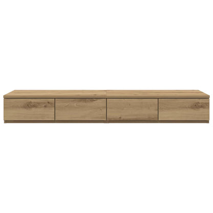 Bettschubladen Eiche handwerklich 120 x 36.5 x 16.5 cm