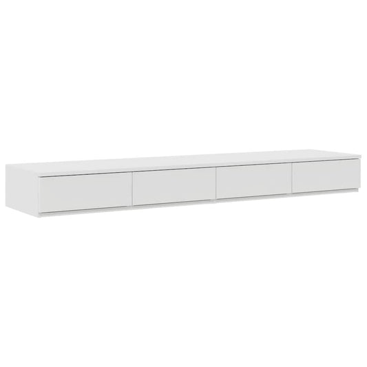Bettschubladen Weiß 140 x 36.5 x 16.5 cm Holzwerkstoff