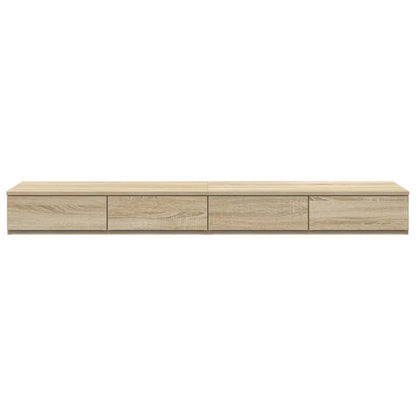Bettschubladen Sonoma Eiche 150 x 36.5 x 16.5 cm Holzwerkstoff