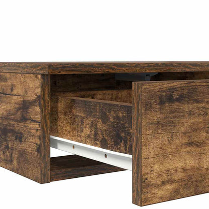 Bettschubladen Räuchereiche 150 x 36.5 x 16.5 cm Holzwerkstoff