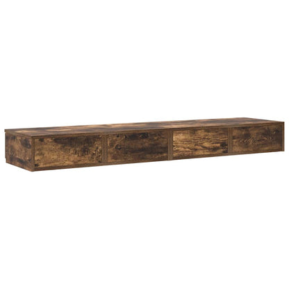 Bettschubladen Räuchereiche 150 x 36.5 x 16.5 cm Holzwerkstoff