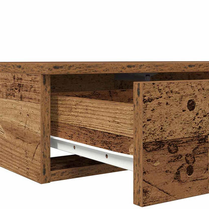 Bettschubladen Altholz 150 x 36.5 x 16.5 cm Holzwerkstoff