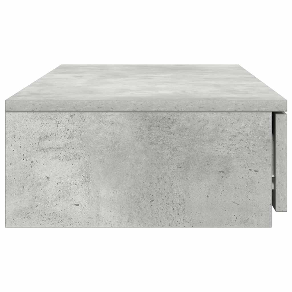 Bettschubladen Betongrau 75 x 36.5 x 16.5 cm Holzwerkstoff