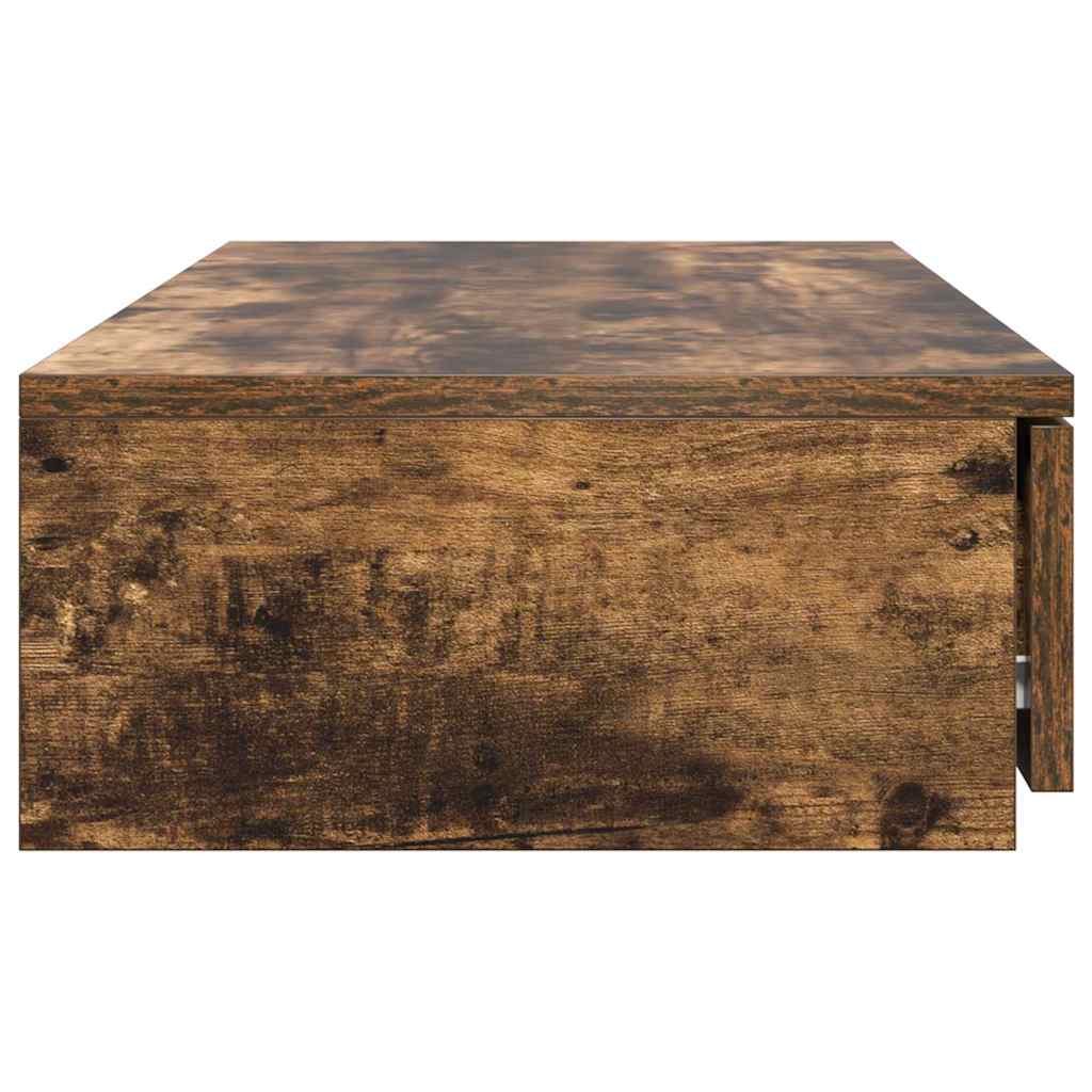 Bettschubladen Räuchereiche 75 x 36.5 x 16.5 cm Holzwerkstoff