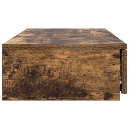 Bettschubladen Räuchereiche 75 x 36.5 x 16.5 cm Holzwerkstoff