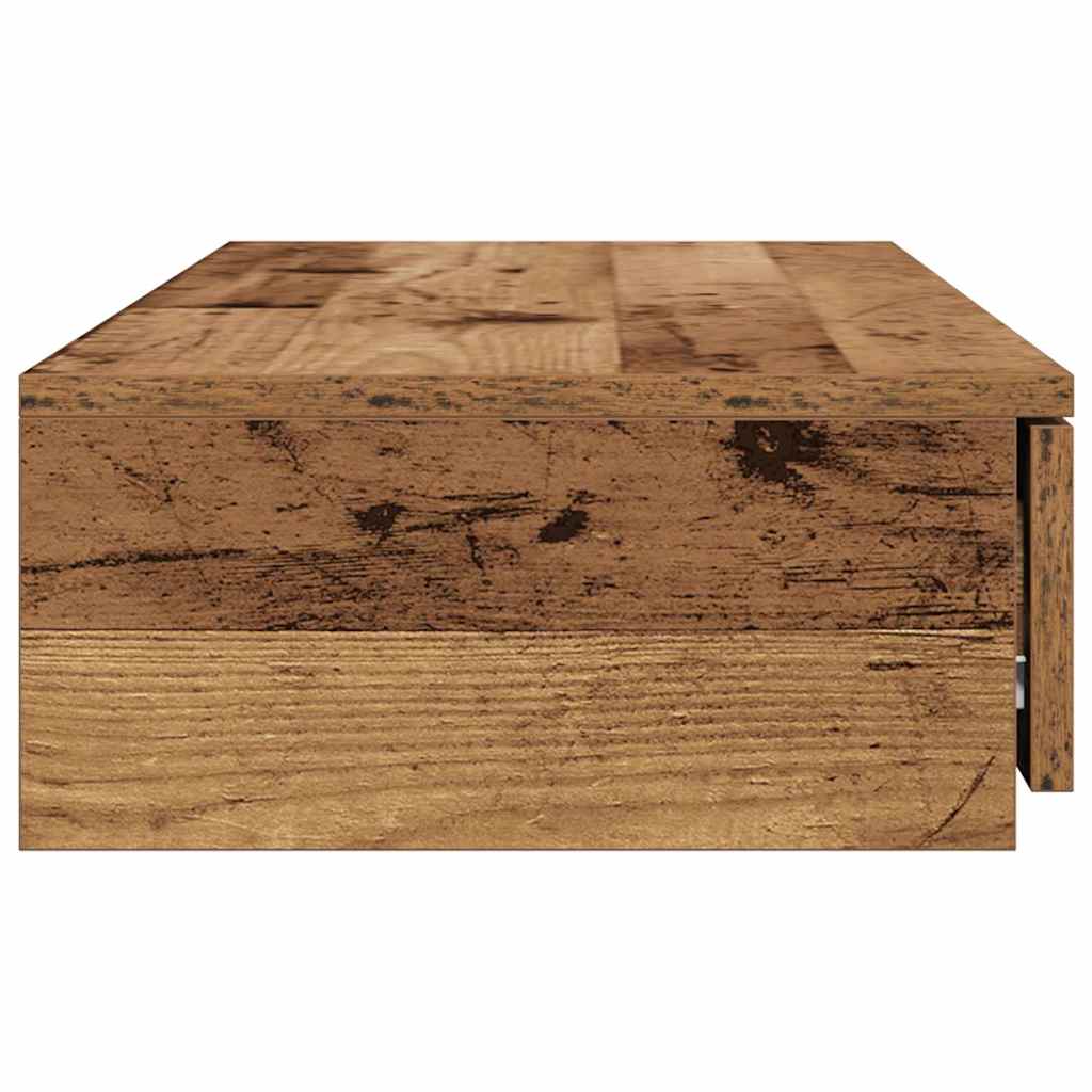 Bettschubladen Altholz 75 x 36.5 x 16.5 cm Holzwerkstoff