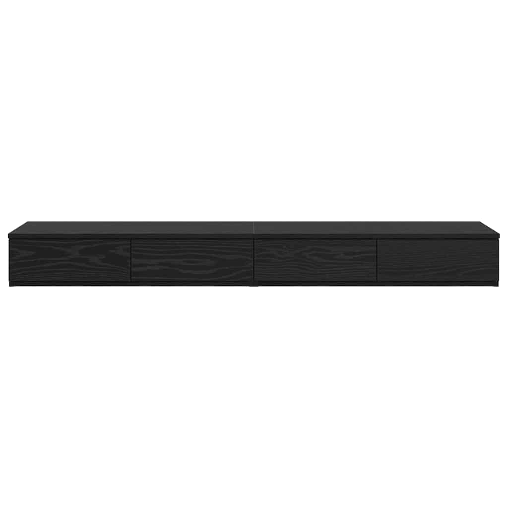 Bettschubladen Schwarze Eiche 160 x 36.5 x 16.5 cm