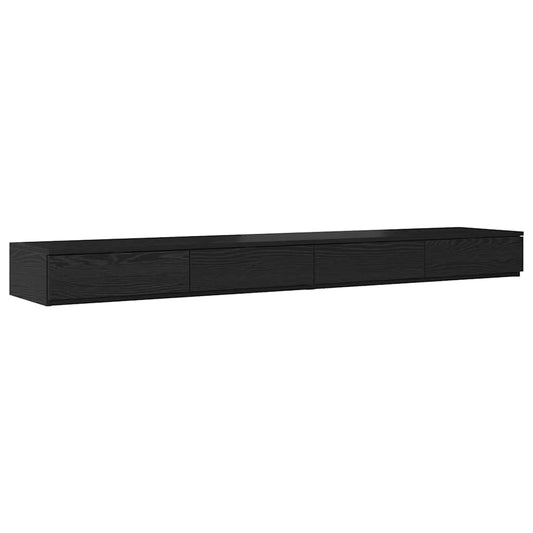 Bettschubladen Schwarze Eiche 180 x 36.5 x 16.5 cm