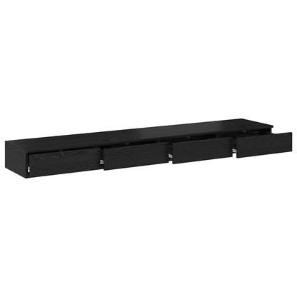 Bettschubladen Schwarze Eiche 180 x 36.5 x 16.5 cm