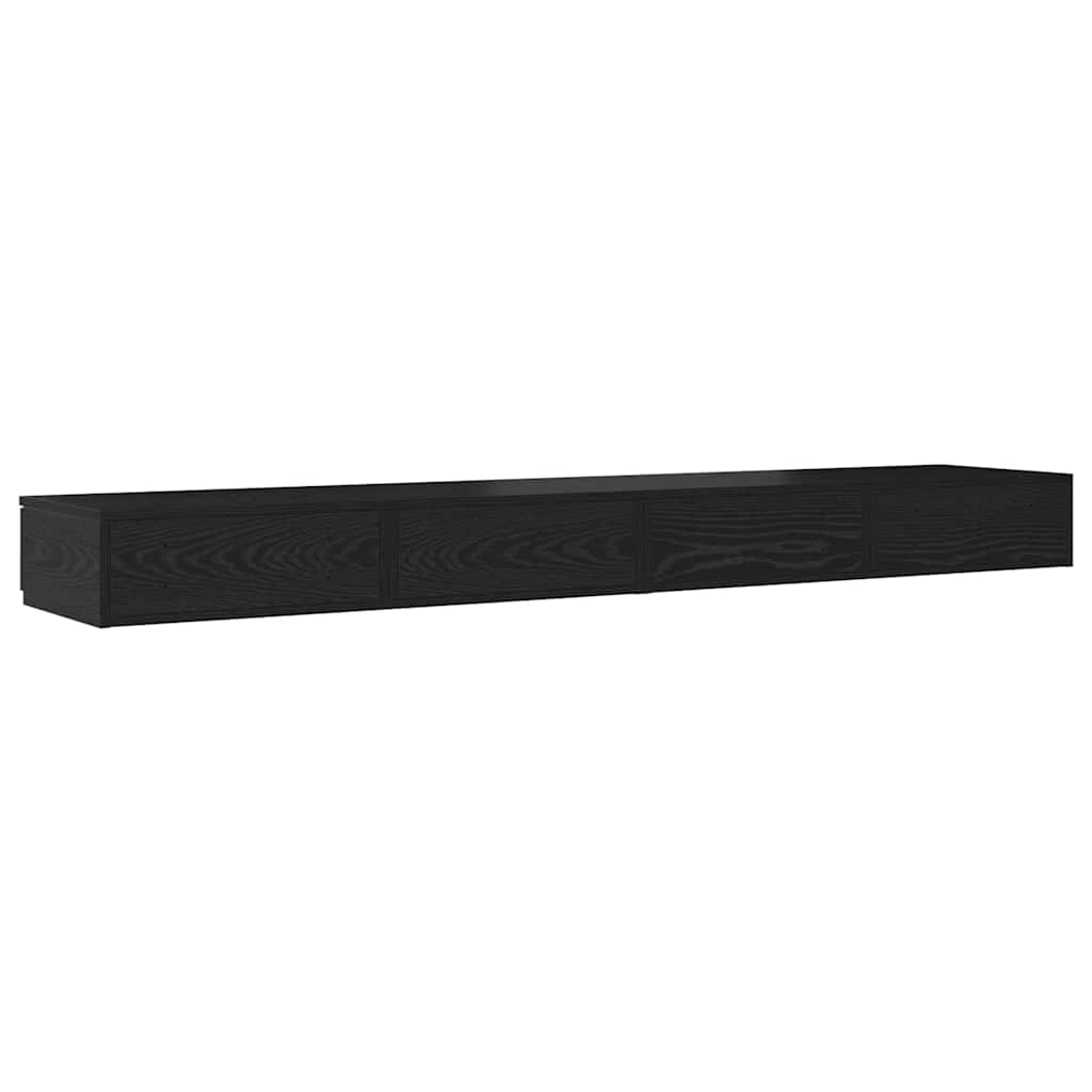 Bettschubladen Schwarze Eiche 180 x 36.5 x 16.5 cm