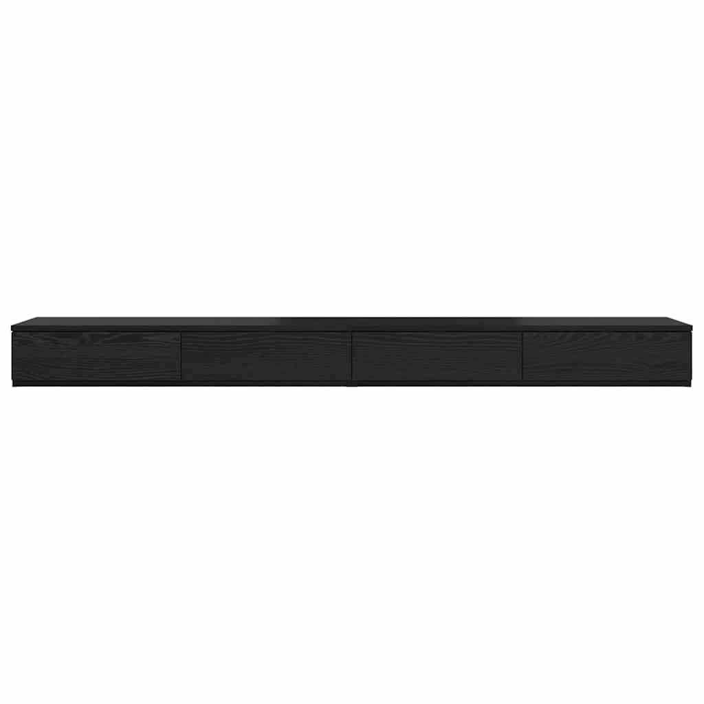 Bettschubladen Schwarze Eiche 180 x 36.5 x 16.5 cm