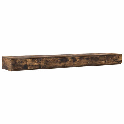 Bettschubladen Räuchereiche 180 x 36.5 x 16.5 cm Holzwerkstoff