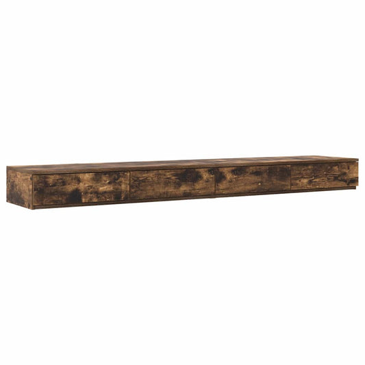 Bettschubladen Räuchereiche 180 x 36.5 x 16.5 cm Holzwerkstoff