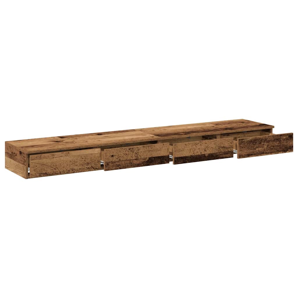 Bettschubladen Altholz 180 x 36.5 x 16.5 cm Holzwerkstoff