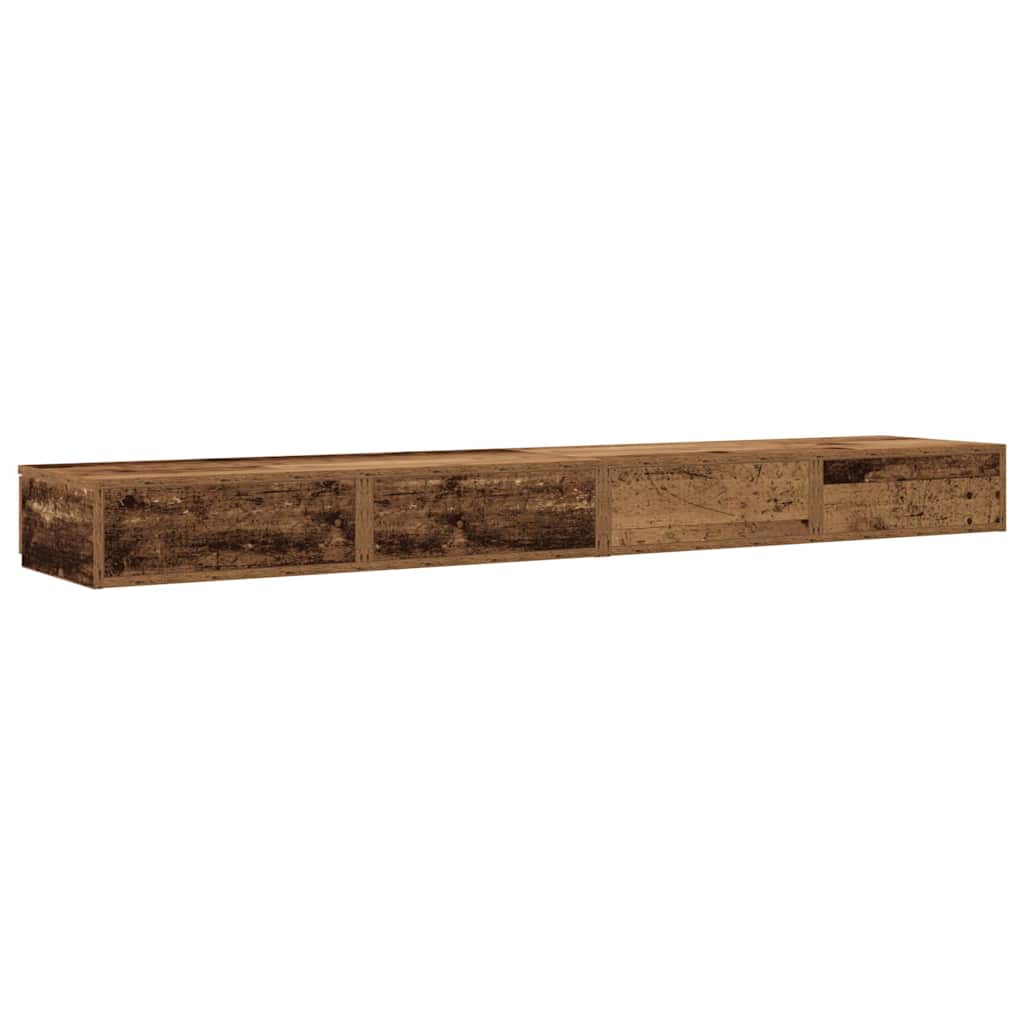 Bettschubladen Altholz 180 x 36.5 x 16.5 cm Holzwerkstoff