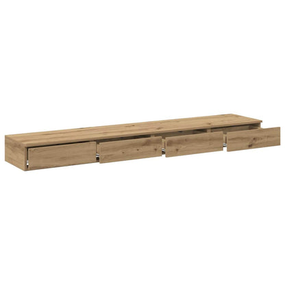 Bettschubladen Eiche handwerklich 180 x 36.5 x 16.5 cm