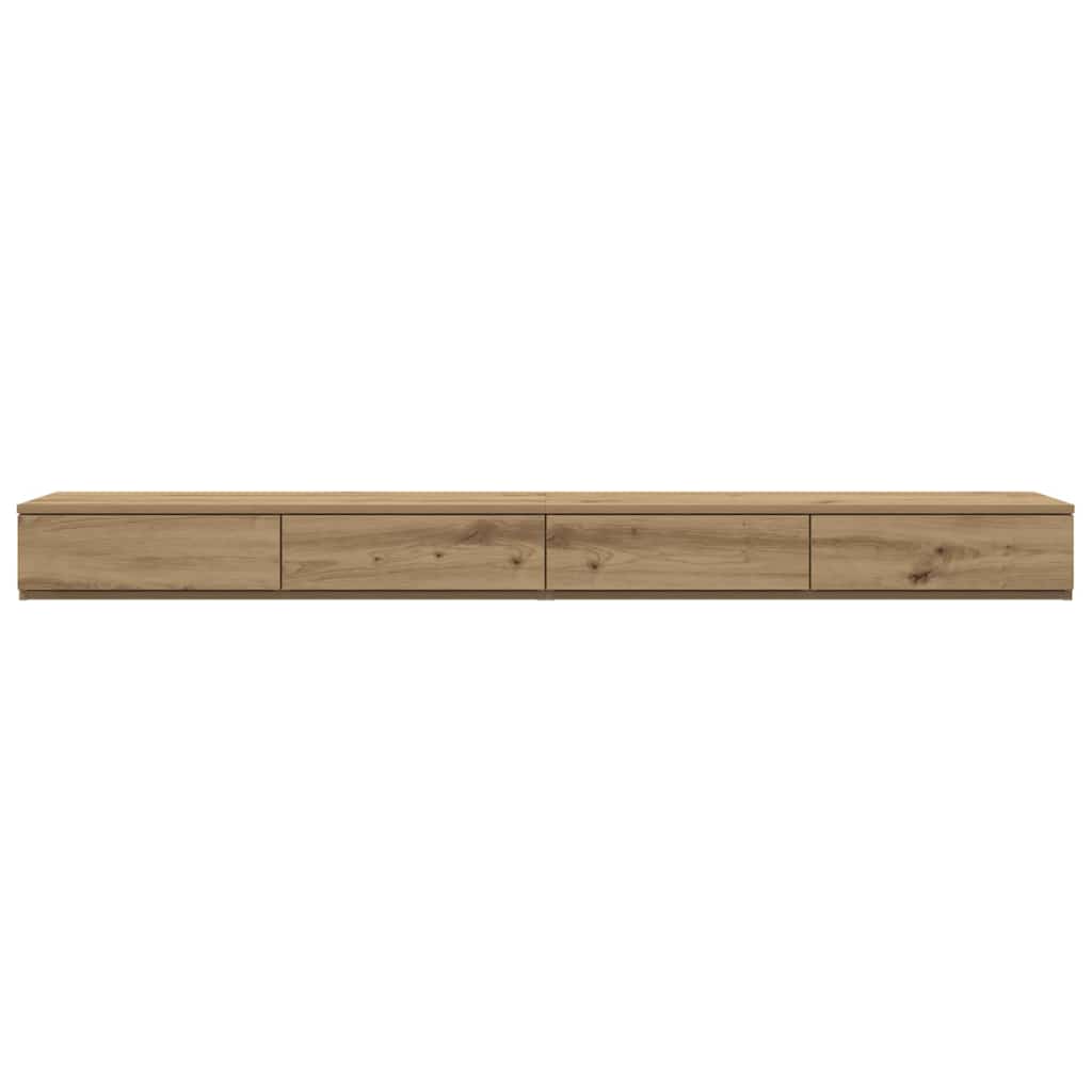 Bettschubladen Eiche handwerklich 180 x 36.5 x 16.5 cm