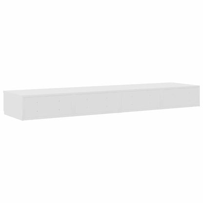 Bettschubladen Weiß 135 x 36.5 x 16.5 cm Holzwerkstoff